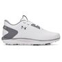 Picture of Under Armour Mens Drive Fade 2 Golf Shoes White/Grey/Silver 2026