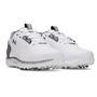 Picture of Under Armour Mens Drive Fade 2 Golf Shoes White/Grey/Silver 2026