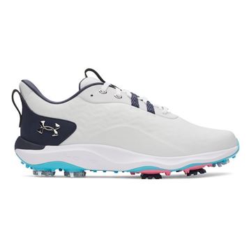 Picture of Under Armour Mens UA Drive Pro Clone Golf Shoes Grey/Silver/Navy