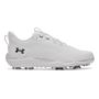 Picture of Under Armour Mens UA Drive Pro Clone Golf Shoes  White/Metallic/Gun Metal