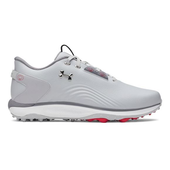 Picture of Under Armour Mens Drive Fade 2 SL Golf Shoes Grey/Metallic Silver 2026
