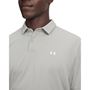 Picture of Under Armour Men's UA Tee To Green Polo Titanium/White 6012303