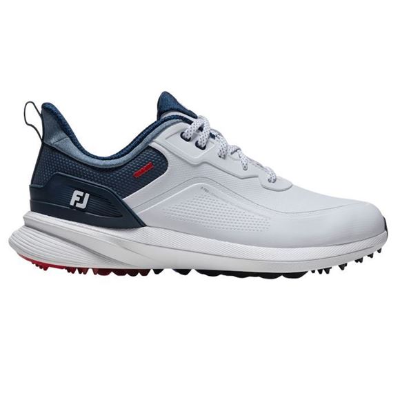 Picture of FootJoy Mens Pro SL Golf Shoes White/Blue/Red 56949 (2026)