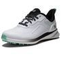 Picture of FootJoy Mens Pro SL Golf Shoes White/Black/Teal 56950 (2026)