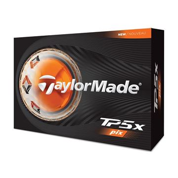 Picture of TaylorMade TP5x Pix Golf Balls - White 2026