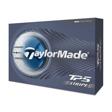 Picture of TaylorMade TP5 Stripe Golf Balls White 2026