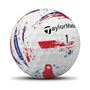 Picture of TaylorMade SpeedSoft Ink Golf Balls - Red/Blue 2026