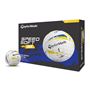 Picture of TaylorMade SpeedSoft Ink Golf Balls - Yellow/Blue 2026