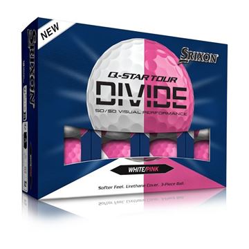 Picture of Srixon Q Star Divide Golf Balls White/Pink 2026