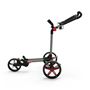Picture of Powakaddy DLX-Lite FF Push Golf Cart - Gunmetal with Red Trim