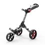 Picture of Powakaddy Micra Push Trolley - Gunmetal with Red Trim