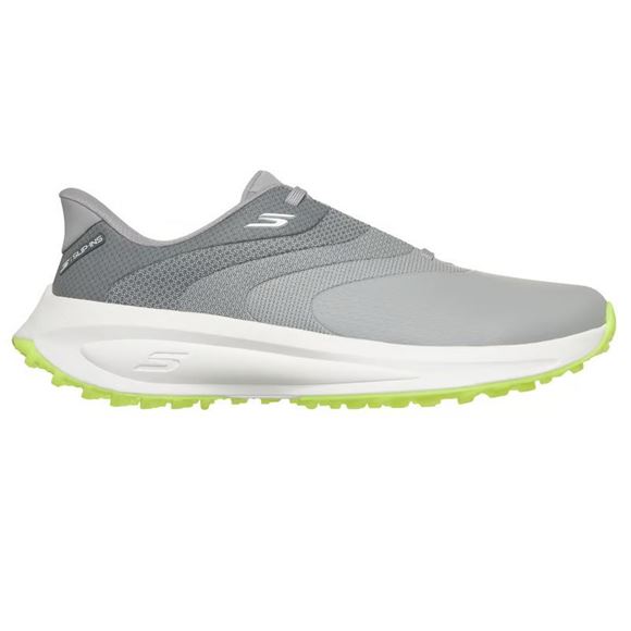 Picture of Skechers Mens Skechers Slip-ins Waterproof Flow Si Golf Shoes Grey 214153