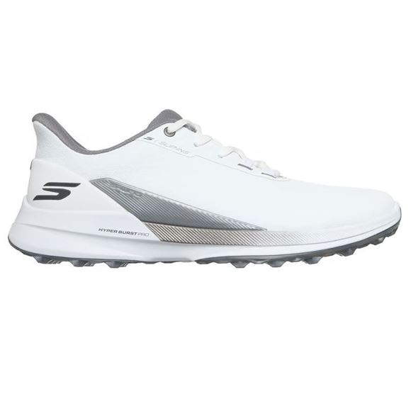 Picture of Skechers Mens Skechers Slip-ins Waterproof Pure Si Golf Shoes White/Black/Multi 214147