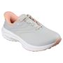 Picture of Skechers Ladies Skechers Slip-ins Waterproof Flow Si Golf Shoes White/Light Blue 214153