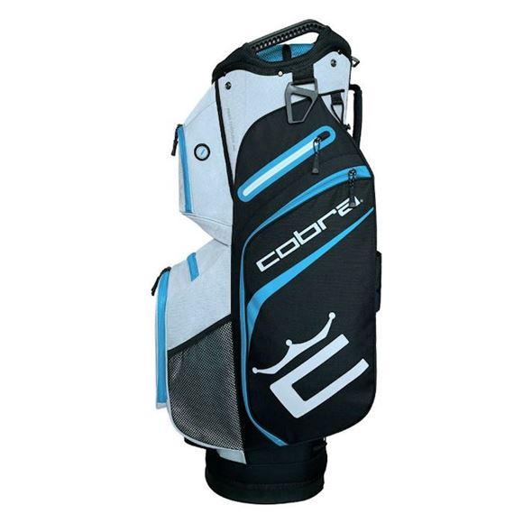 Picture of Cobra Signature Cart Bag - Vivid Blue/High Rise/Black