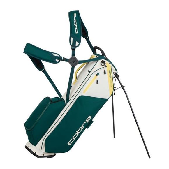 Picture of Cobra Ultralight 2 Stand Bag - Sugared Almond/Dark Myrtle/Sunny Yellow