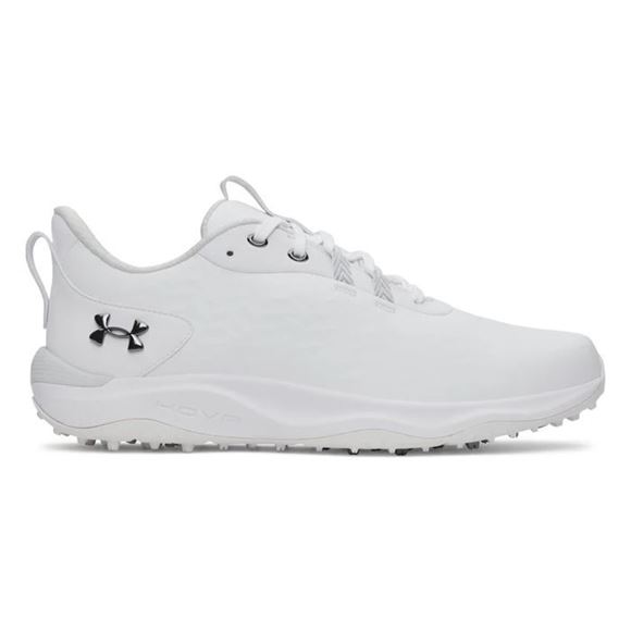 Picture of Under Armour Mens UA Drive Pro Clone SL Golf Shoes White/Metallic 2026