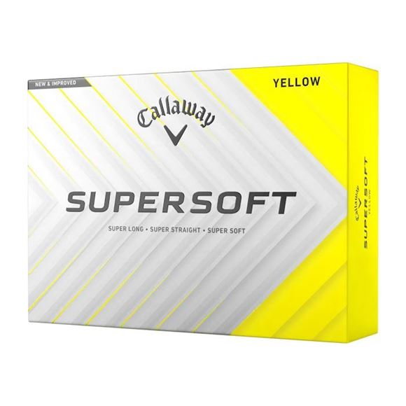 Picture of Callaway Supersoft Golf Balls (Multi Buy) 2025 Yellow