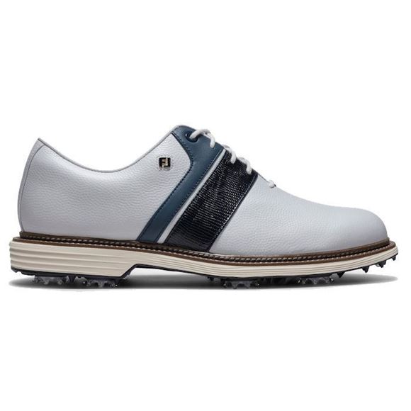 Picture of FootJoy Mens  Premiere Series Packard Golf Shoes White/Navy 54563 2026