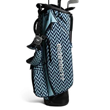 Picture of J.Lindeberg Play Stand Bag Printed Bridge Stack/Forget Navy