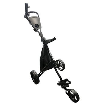 Picture of TV GOLF 3 Wheeled Push Trolley - Plus FREE Umbrella Holder